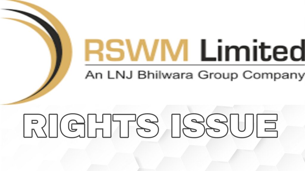 RSWM Rights Issue