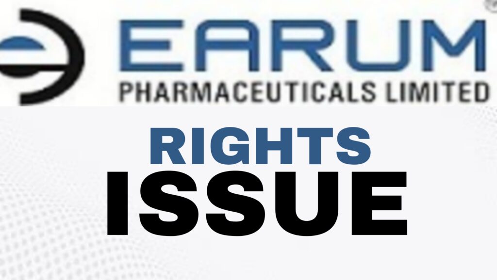 Earum Pharmaceuticals Rights Issue