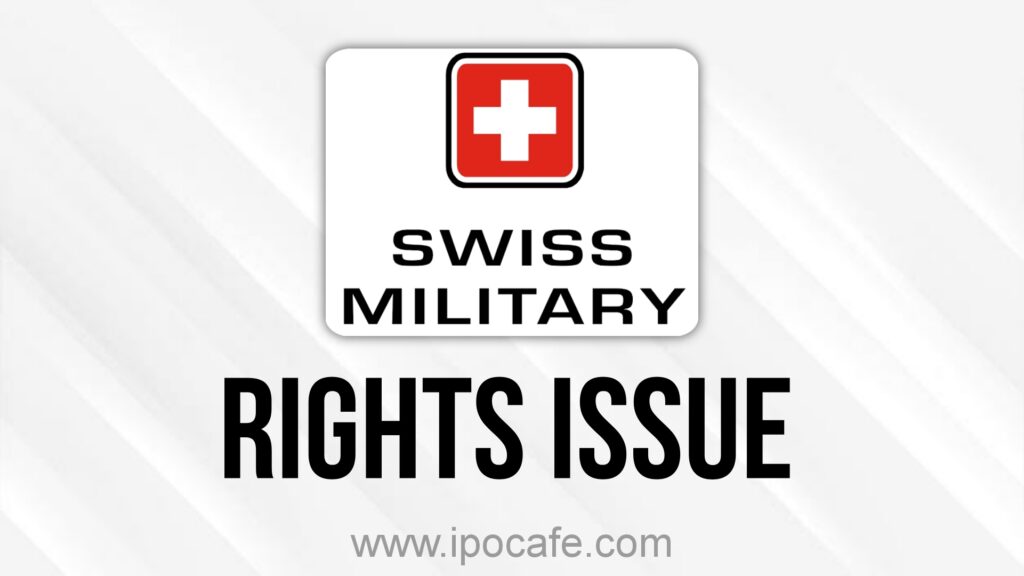 Swiss Military Consumer Goods Rights Issue